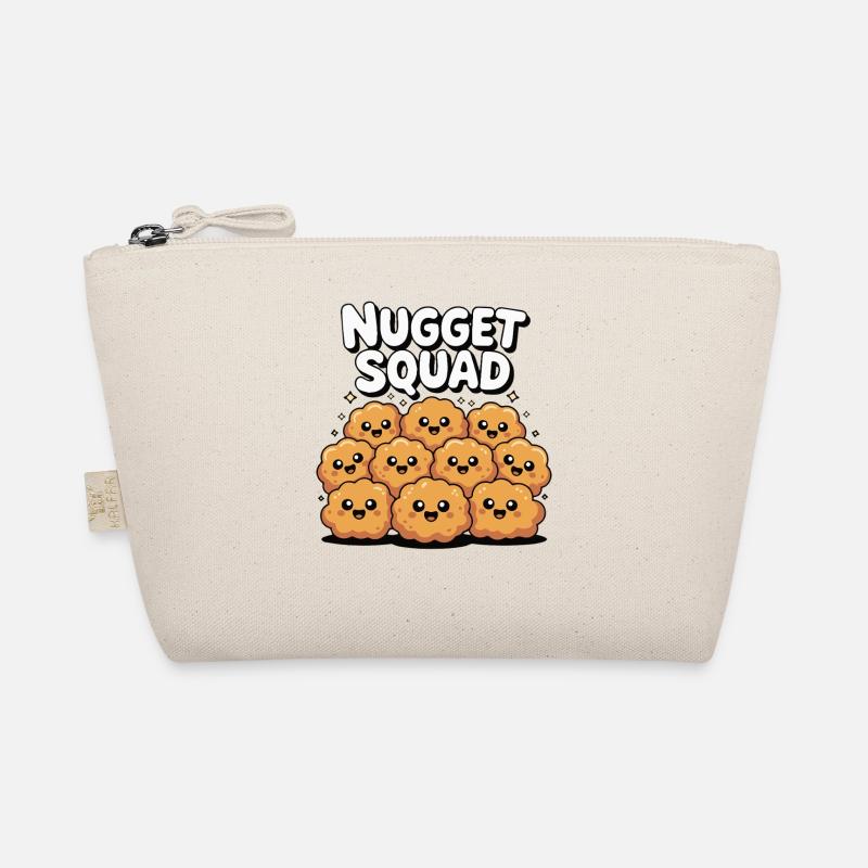 Chicken Nugget Squad Lustiges Essen Feinschmecker Fleisch Bio-Täschchen