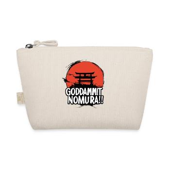 Goddammit Nomura – Torii Design - Bio-Täschchen - Natur - Vorne