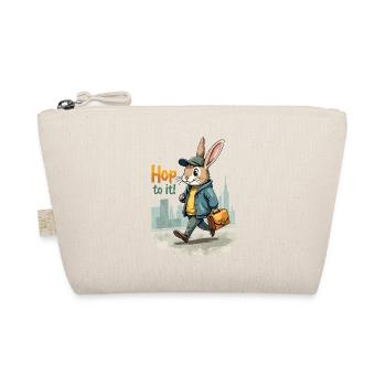 Art élégant du lapin marchant - Trousse biologique - nature - Devant
