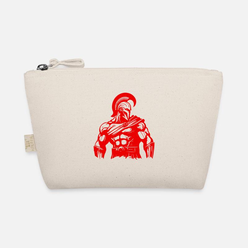 Spartan Gladiator Bodybuilding Gym Organic Pouch