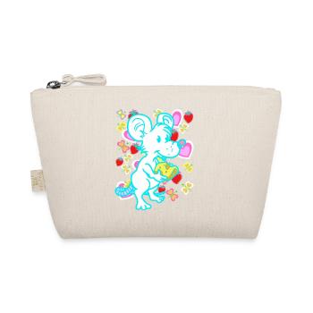 Retro Mouse Rat Mice Rats Kids Child - Organic Pouch - nature - Front