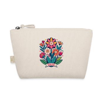 Flowers - Spring - Blossoms - Organic Pouch - nature - Front