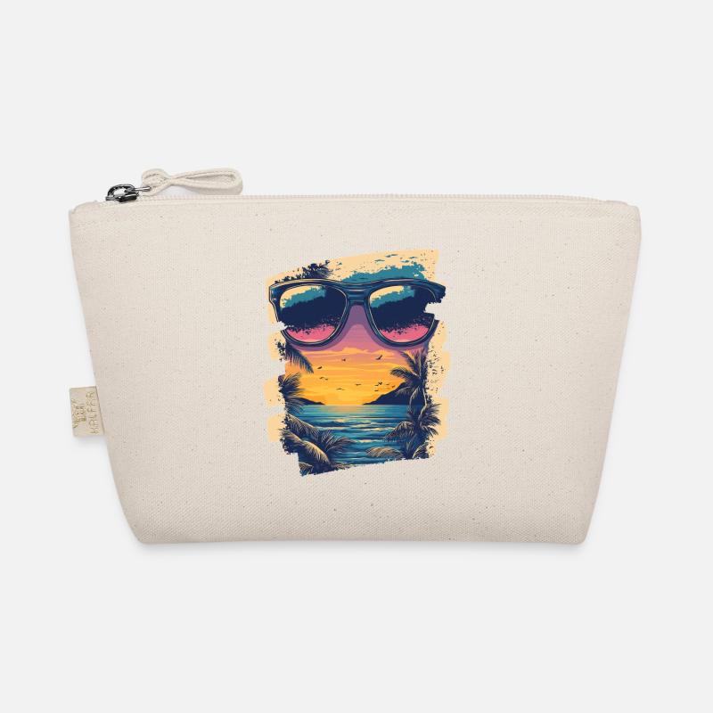 Lunettes de soleil Palmiers d’été Trousse biologique
