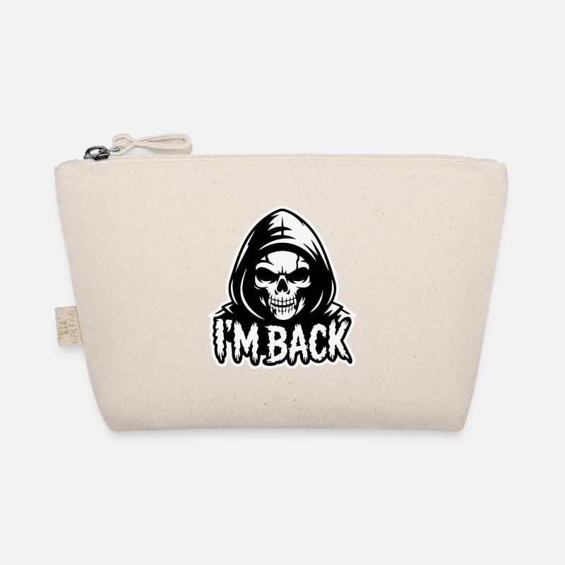 SKULL, I'M BACK. Organic Pouch