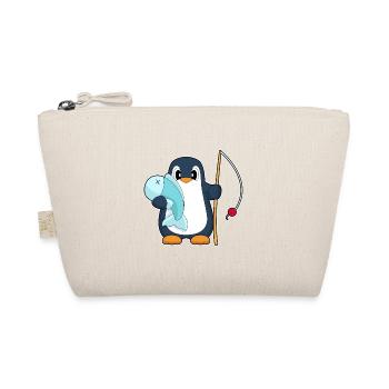 Penguin Angler Fish Fishing - Organic Pouch - nature - Front