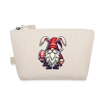 Gnome de Pâques avec œuf et oreilles de lapin - Trousse biologique - nature - Devant