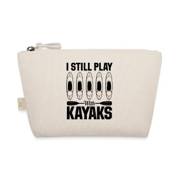 Watersports Kayaking Canoeing - I Still Play With - Bio-Täschchen - Natur - Vorne