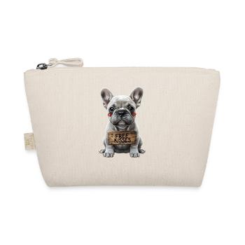 Mignon bouledogue français baisers gratuits - Trousse biologique - nature - Devant