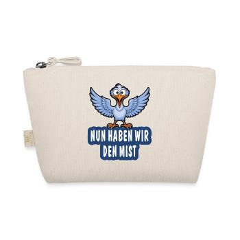 NOW WE HAVE THE CRAP - Organic Pouch - nature - Front