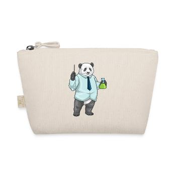 Panda Chemistry Teacher School - Organic Pouch - nature - Front
