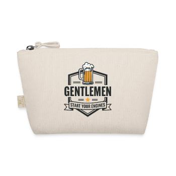 Gentlemen & Beer – Start Your Engines - Organic Pouch - nature - Front