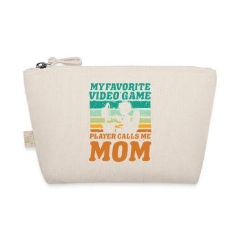 Mon joueur de jeux vidéo préféré m’appelle maman - Trousse biologique - nature - Devant