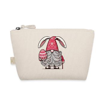Gnome de Pâques avec œuf et oreilles de lapin - Trousse biologique - nature - Devant