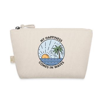 Mon bonheur vient par vagues - Trousse biologique - nature - Devant
