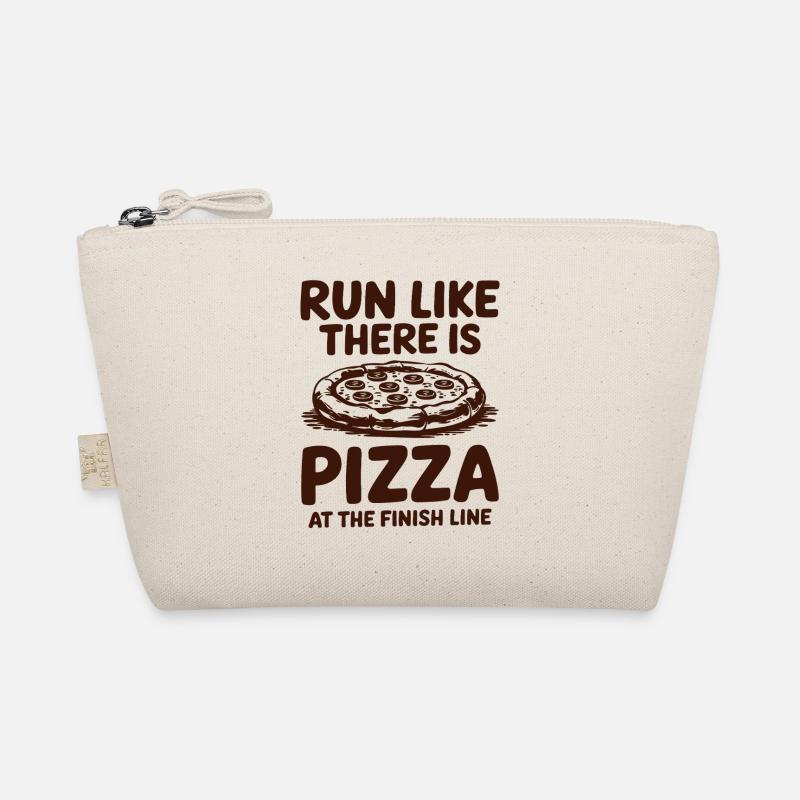 Courez comme si une pizza était à la ligne d’arrivée Marathonien Trousse biologique