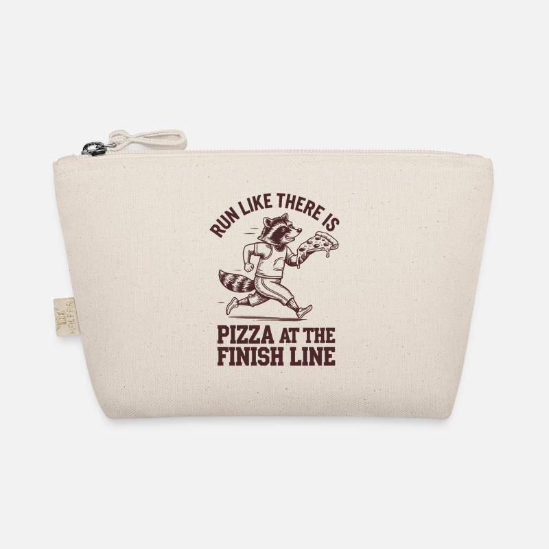 Marathon runners: Run like a pizza fan Organic Pouch