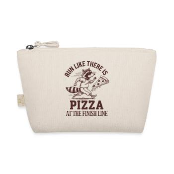 Marathoniens : courez comme si la pizza avait franchi la ligne d’arrivée - Trousse biologique - nature - Devant