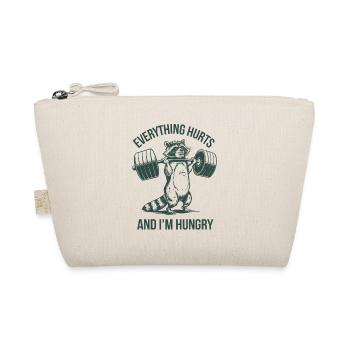 Fitness Gym Sport Haltérophilie Raton laveur Humour - Trousse biologique - nature - Devant