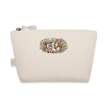Amateurs de café de Pâques : Lapin de Pâques et défilé de fleurs - Trousse biologique - nature - Devant