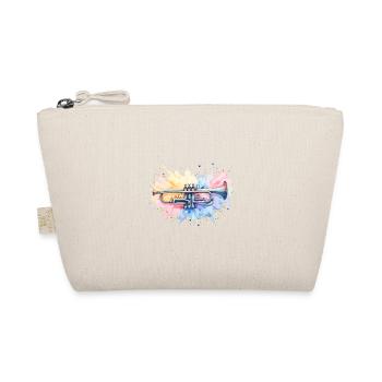 Trompette colorée Aquarelle Aquarelle Peinture Splash - Trousse biologique - nature - Devant