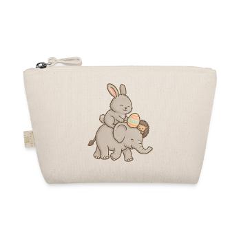 Rabbit Rides Elephant – Douce amitié animale - Trousse biologique - nature - Devant