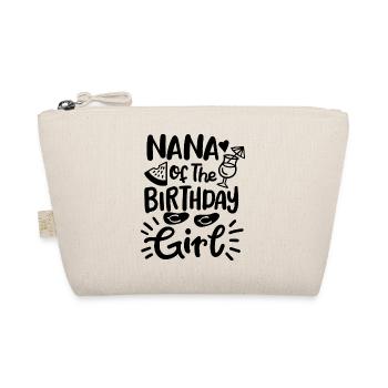 Nana de la fille d’anniversaire - Trousse biologique - nature - Devant