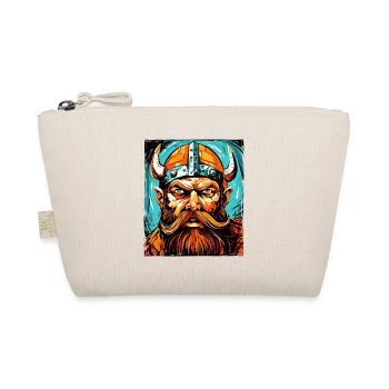 Wikinger Krieger Valhalla Odin - Bio-Täschchen - Natur - Vorne