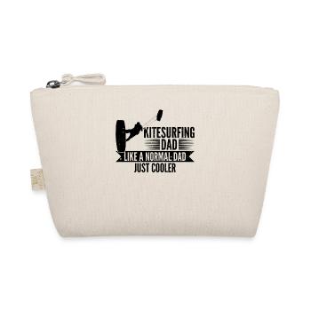 Papa kitesurfeur comme un papa normal, juste plus cool - Trousse biologique - nature - Devant