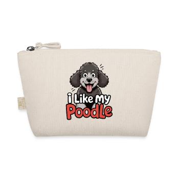 J’aime mon Caniche Hundeliebe - Trousse biologique - nature - Devant