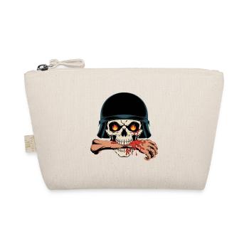 SKULL - Organic Pouch - nature - Front