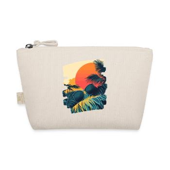 Coucher de soleil sur les palmiers d’été - Trousse biologique - nature - Devant