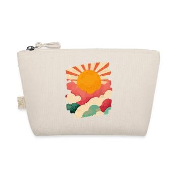 Sommer Sonne Sonnenuntergang - Bio-Täschchen - Natur - Vorne