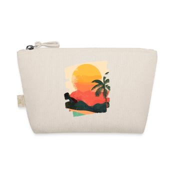 Coucher de soleil sur les palmiers d’été - Trousse biologique - nature - Devant