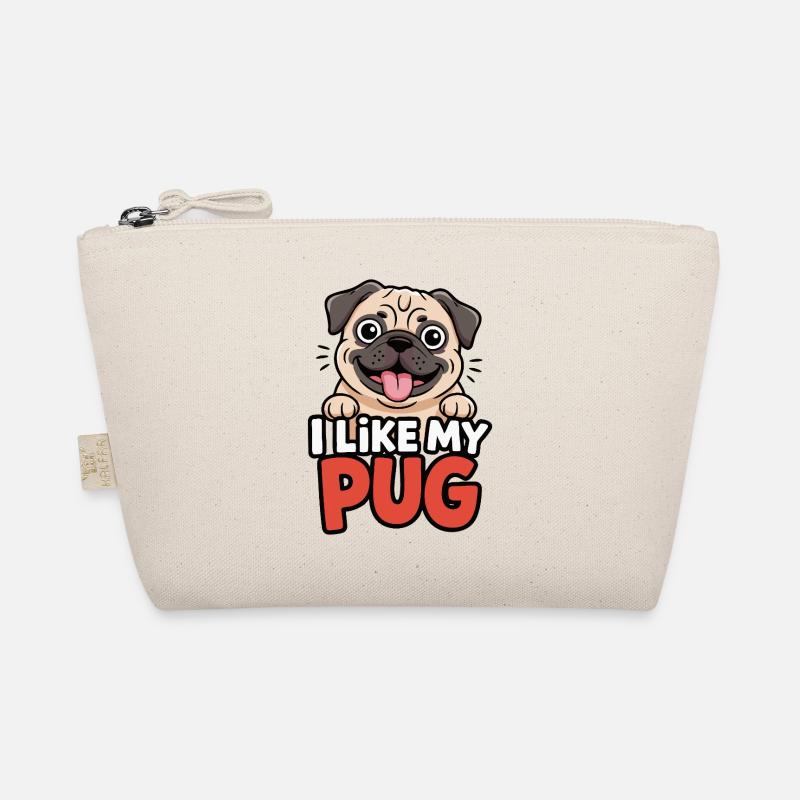 J’aime mon chien carlin Love Trousse biologique