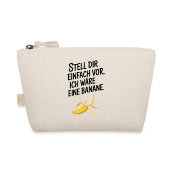 Bananen Kostüm Stell Dir Einfach Vor Party Banane - Bio-Täschchen - Natur - Vorne