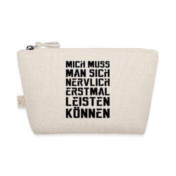 You have to be able to afford me nervously first - Organic Pouch - nature - Front