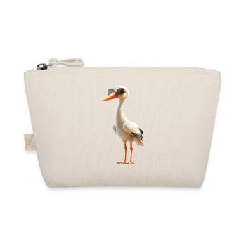 Storch Liebhaber Weißstorch Riesenstorch Störche - Bio-Täschchen - Natur - Vorne
