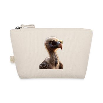 Geier Greifvogel Aasgeier Vulture Süßer Geier - Bio-Täschchen - Natur - Vorne