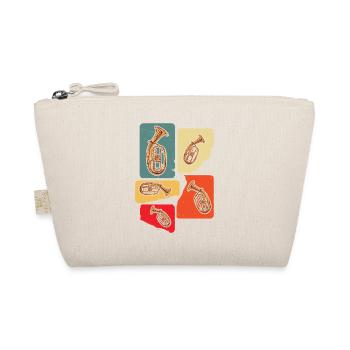 Conception créative de cor ténor dans des couleurs rétro - Trousse biologique - nature - Devant