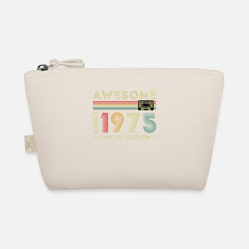 1975 Vintage Retro Geburtstagsgeschenk Bio-Täschchen