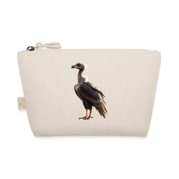 Geier Greifvogel Aasgeier Vulture Süßer Geier - Bio-Täschchen - Natur - Vorne