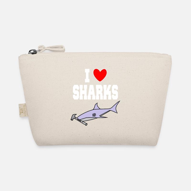 J’aime les requins Drôle de requin à tête de marteau, marteau mignon Trousse biologique