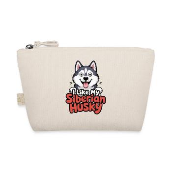J’aime mon Husky de Sibérie Hundeliebe - Trousse biologique - nature - Devant