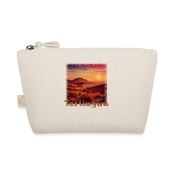 Terlingua Urban Vintage Sonnenuntergang Texas - Bio-Täschchen - Natur - Vorne