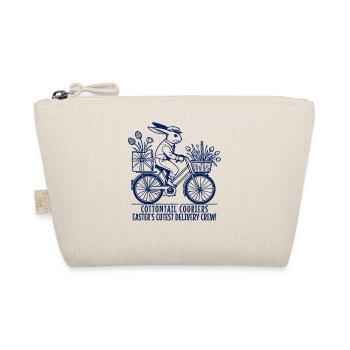Ostern Kuriere Häschen Retro Liefercrew - Bio-Täschchen - Natur - Vorne
