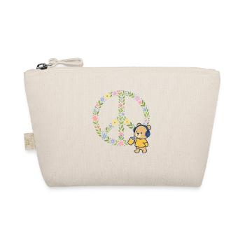 Peace Flowers Blossoms - Organic Pouch - nature - Front