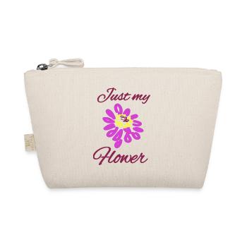 Just my flower - Organic Pouch - nature - Front