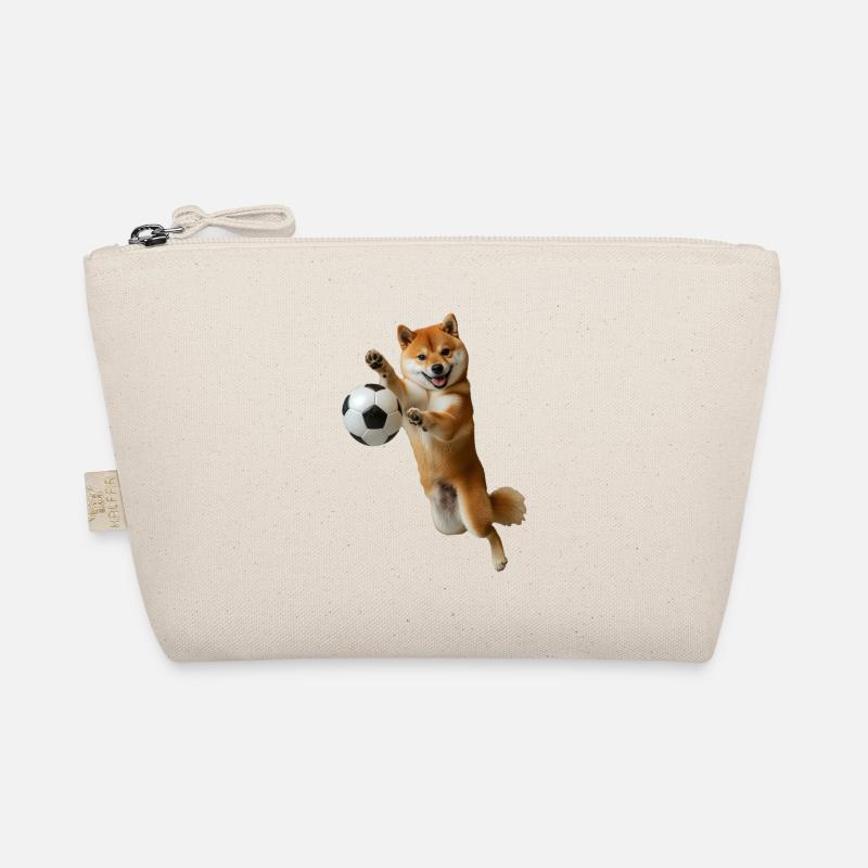 Shiba Inu - Bio-Täschchen - Natur