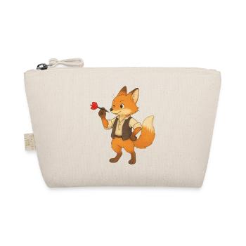 Fox darts - Organic Pouch - nature - Front