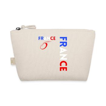 Rugby Player Fan Rugby Supporter Rugby France - Organic Pouch - nature - Front